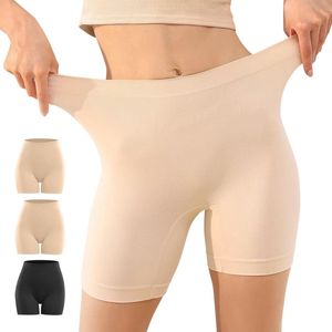 Dames Fietsshorts Hoog Taille Set van 3 Korte Onderbroeken Boxer Shorts Anti-schuur Leggings