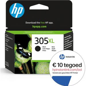 HP 305XL - Inktcartridge - Origineel - Zwart + Instant Ink tegoed