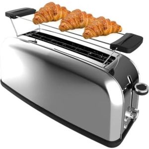 Gratyfied - Broodrooster Tosti - Broodrooster Met tostiijzer - Broodrooster Tostiapparaat - Tosti Toaster - Tosti Rooster