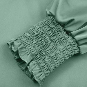 Elegante Dames Satijnen Blouses met Lange Mouwen - Casual Tops voor Elke Gelegenheid