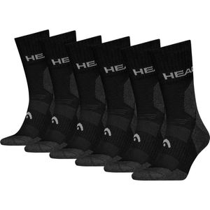 HEAD Wandelsokken All Climates Hiking Crew 6-pack Zwart