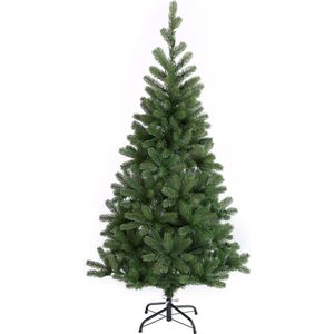 Casaria Kunstkerstboom – 140cm Kerstverlichting 100 LEDS - Groen