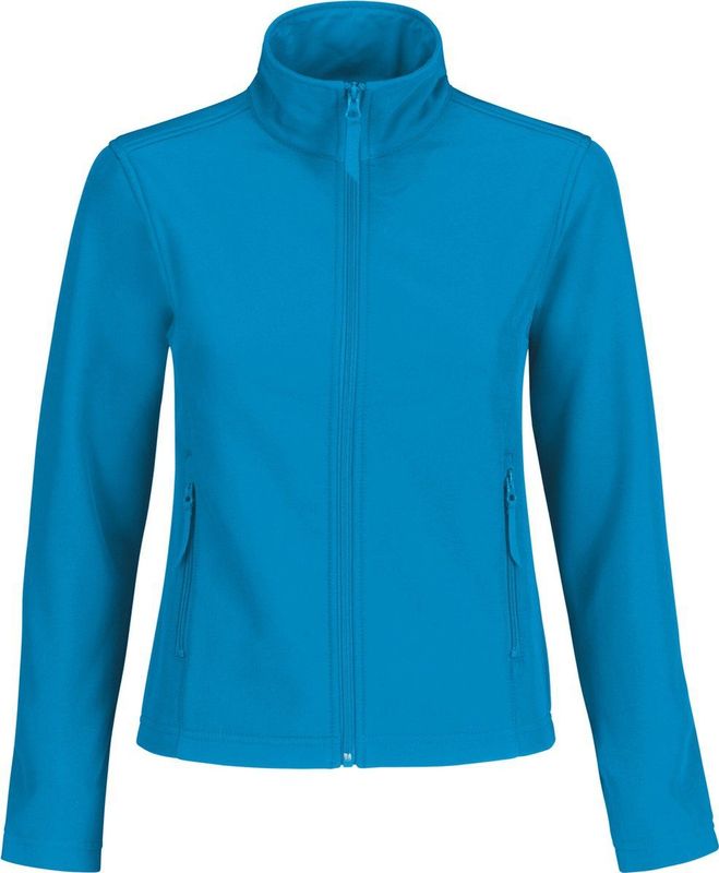 B&C ID.701 - Damesjack - Waterdicht - Contrasterende Kleur - Dubbellaagse Softshell