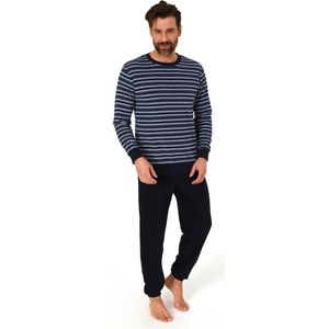 Normann - Trend 70137 - Heren Pyjama - Badstof - 80% Katoen