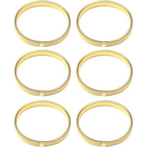 Mouwophouder - 6 Stuks - Sleeve Holder - Mouwophouders Dames En Heren - Sleeve Holders - Elastische Armbanden - Goud