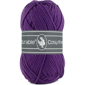 Durable Cosy Fine - acryl en katoen garen - violet 272 - 1 bol van 50 gram