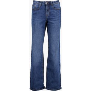 TwoDay dames jeans met wijde pijpen lengte 33 - Blauw - Maat 29