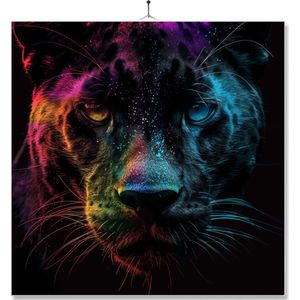 Tegel Met Opdruk | Geschenk | Dier | Regenboog | HD | Panter