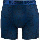 Björn Borg heren sports microfiber boxer print blauw