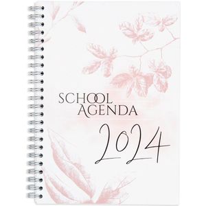 Schoolagenda 2023-2024 | Fotofabriek Agenda A5 Ringband| Agenda 2024 volwassenen | Planner | Weekagenda 2024 | Classic