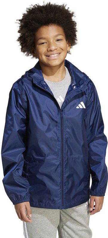 adidas - J RAIN JKT - Regenjack - Donkerblauw - 100% Polyester
