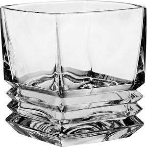 Crystal Bohemia Kristallen Whisky Glas 300ml - Bohemia Kristal - Mond geblazen - 6 stuks