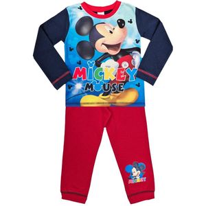 Mickey Mouse - Pyjama - Maat 86/92 - Katoen - Disney - Kinderpyjama