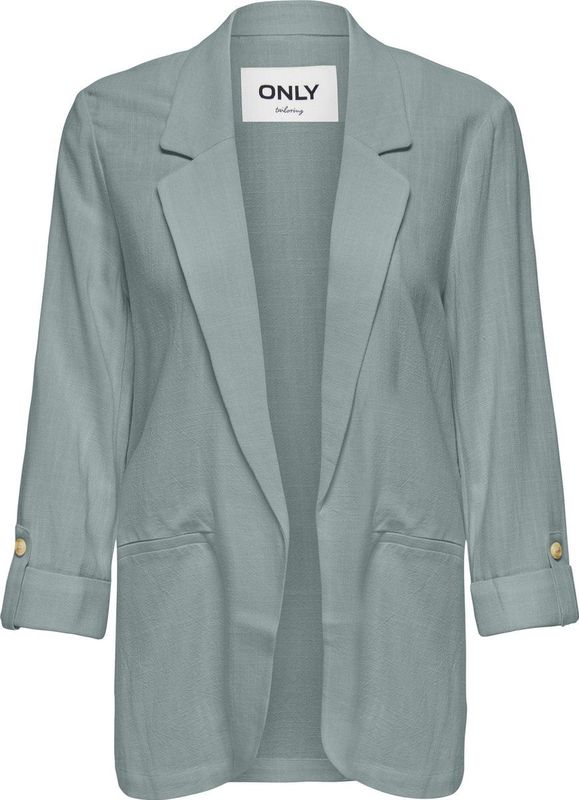 Only Blazer Onlsiesta 3/4 Open Lin Bl Blaze Tlr 15322274 Abyss Dames Maat - W40
