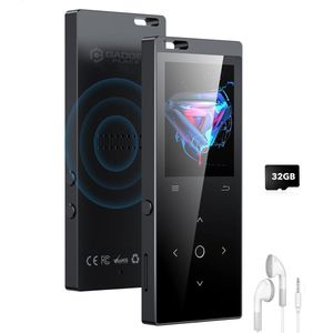 Gadgetplace MP3 speler met Bluetooth 5.2 en 32GB geheugen - Incl. Oordopjes - Met Luidspreker, FM Radio, Spraakrecorder en E-book