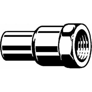Viega Sanpress overgangskoppeling spie x binnendraad 22x3/4 brons