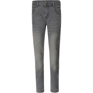 No Way Monday Jongens Jeans Broek skinny fit grey maat 146