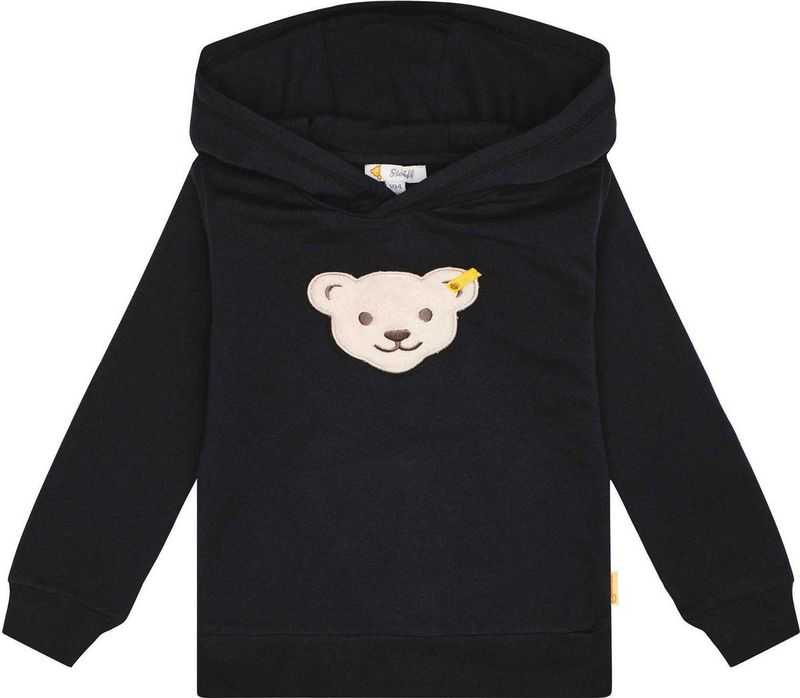 Steiff - Sweater - Pluizig Teddybeermotief - Met Capuchon
