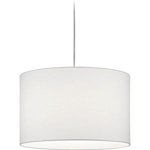 LED Railverlichting - Hanglamp - Torna Dual Hotia - 2 Fase - E27 Fitting - Rond - Mat Wit - Aluminium