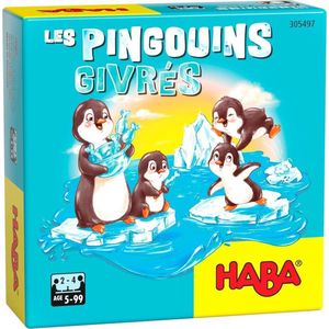 Haba Gezelschapsspel Pinguflip Junior Karton/hout 33-delig (fr)