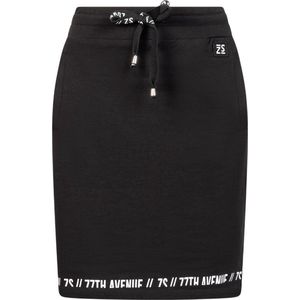 ZOSO 242 Simone Sporty Skirt With Print Black/White