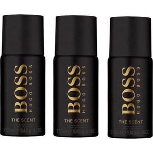 Boss The Scent Deospray 150 ml x 3 stuks = 450 ml Bundelvoordeel