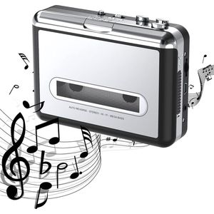 CRLYN® Cassette Speler - Walkman - Zilver