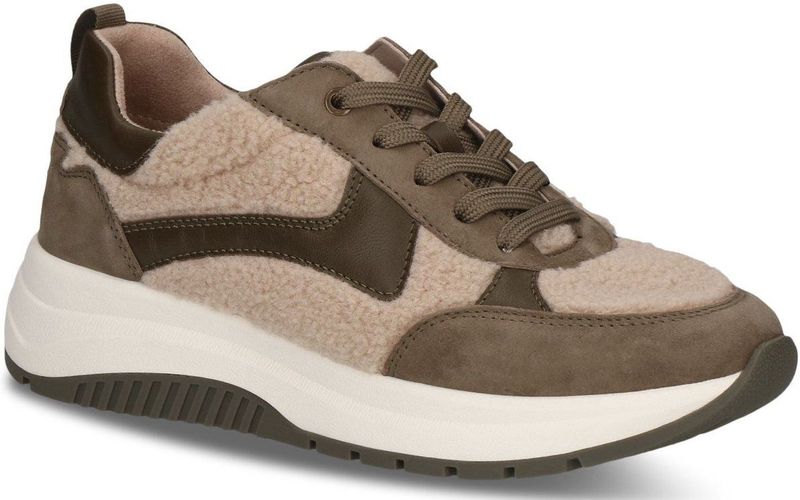 CAPRICE - 9-23708-45 - Sneakers - Kaki - Airmotion Uitneembare Binnenzool