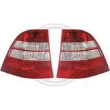 Mercedes-Benz - Diederichs 1690995 - Set Achterlichten - Wit - Rood - Transparent - LED