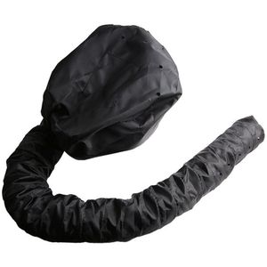 2 stuks - Haardroger Opzetstuk - Haarverzorging hoofdkap - Droogkap - Haardroogkap - mesh-blaaskap - Hair Steamer - Zwart - verstelbare - met Slang - Gemakkelijk te Dragen - voor Alle Hoofdvormen