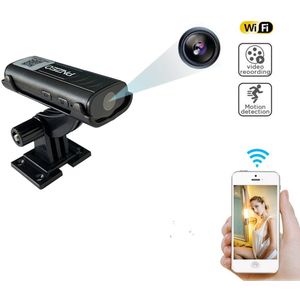 Gsedaox-Spy Camera-1080P HD WiFi Camera-Beveiligingscamera-Draadloos-Mini Camera-Bewakingscamera Binnenhuis-Zwart