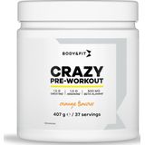 Body & Fit Crazy Pre-Workout - Sinaasappel smaak - Pre Workout - 407 gram (37 doseringen)