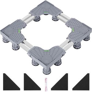 Verstelbare wasmachinehouder- 30 meter - belasting 250 kg - voor koelkast Wasmachine rek