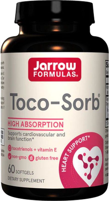 Jarrow Formulas - Toco-Sorb - Vitamine E - 60 Softgels