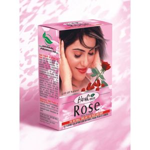 Gezichtsmasker Rose (van rozenblaadjes), 100% natuurlijk, Hesh, 100 gram