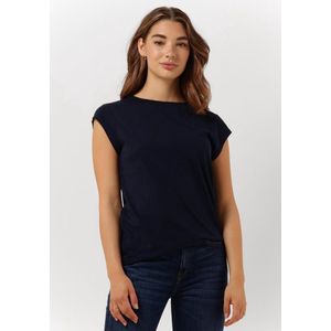 CC Heart Basic T-shirt Tops & T-shirts Dames - Shirt - Donkerblauw - Maat L