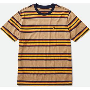 Brixton HILT SHIELD S/S KNIT Heren T-shirt - Maat S