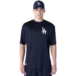 New Era - League Essentials - T-shirt - Marineblauw - Volwassen