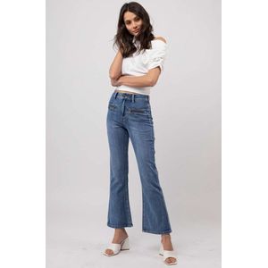 Toxik3 - Flared Cropped Jeans - Flared Model