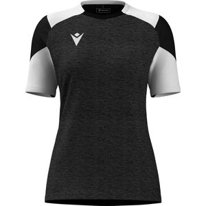 Macron Glory Sphinx Shirt Korte Mouw Kinderen - Zwart / Wit | Maat: 7-8 Y