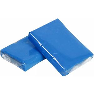 Auto Clay Bar - 6 stuks autowasmodder - 100gA koningsblauw - Autowasstraat modder verf reiniging modder - Auto Voertuigklei