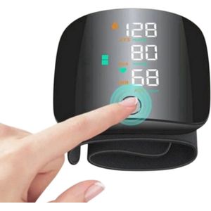 Digitale Polsbloeddrukmeter - LED - Nauwkeurige Bloeddrukmeter en Hartslagmeter - Oplaadbare Batterij
