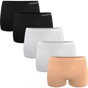 Dames boxershort hoog naadloze 5pack XL/XXL 42-48