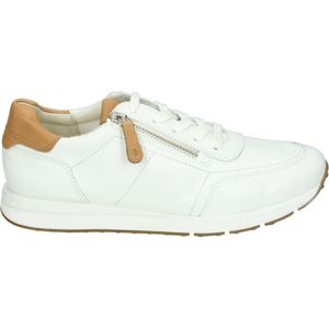 Paul Green 4085 - Lage sneakersDames sneakers - Kleur: Wit/beige - Maat: 40.5