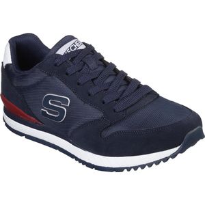 Skechers Sunlite Waltan Heren Sneakers - Blauw - Maat 43