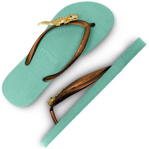 Uzurii Gold Crocodile Switch - Mintgroen