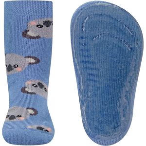Ewers Antislipsok - Lichtblauw & Grijze Koala - Elastisch - Siliconenzool-23/24