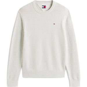 Tommy Jeans - DM0DM21787 - Pullover - Grijs - Casual - 100% Biologisch Katoen