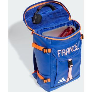 adidas Performance Team France Rugzak - Unisex - Blauw- 1 Maat