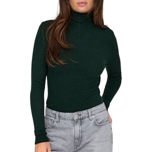 Only - Onlkarol Rollneck - Trui - Scarab - Dames